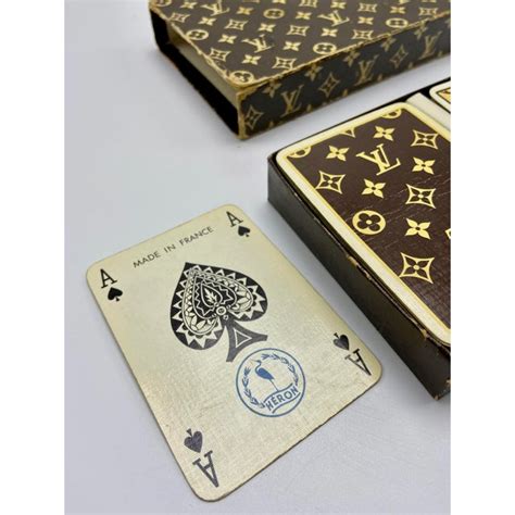 louis vuitton playing cards price